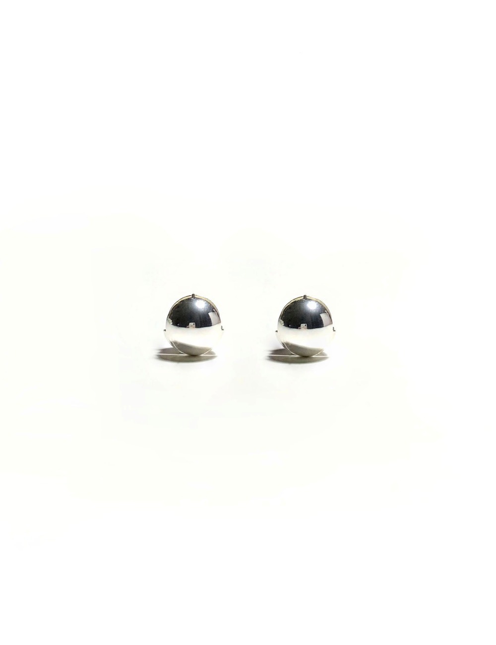 B,allume one touch earring_ Silver